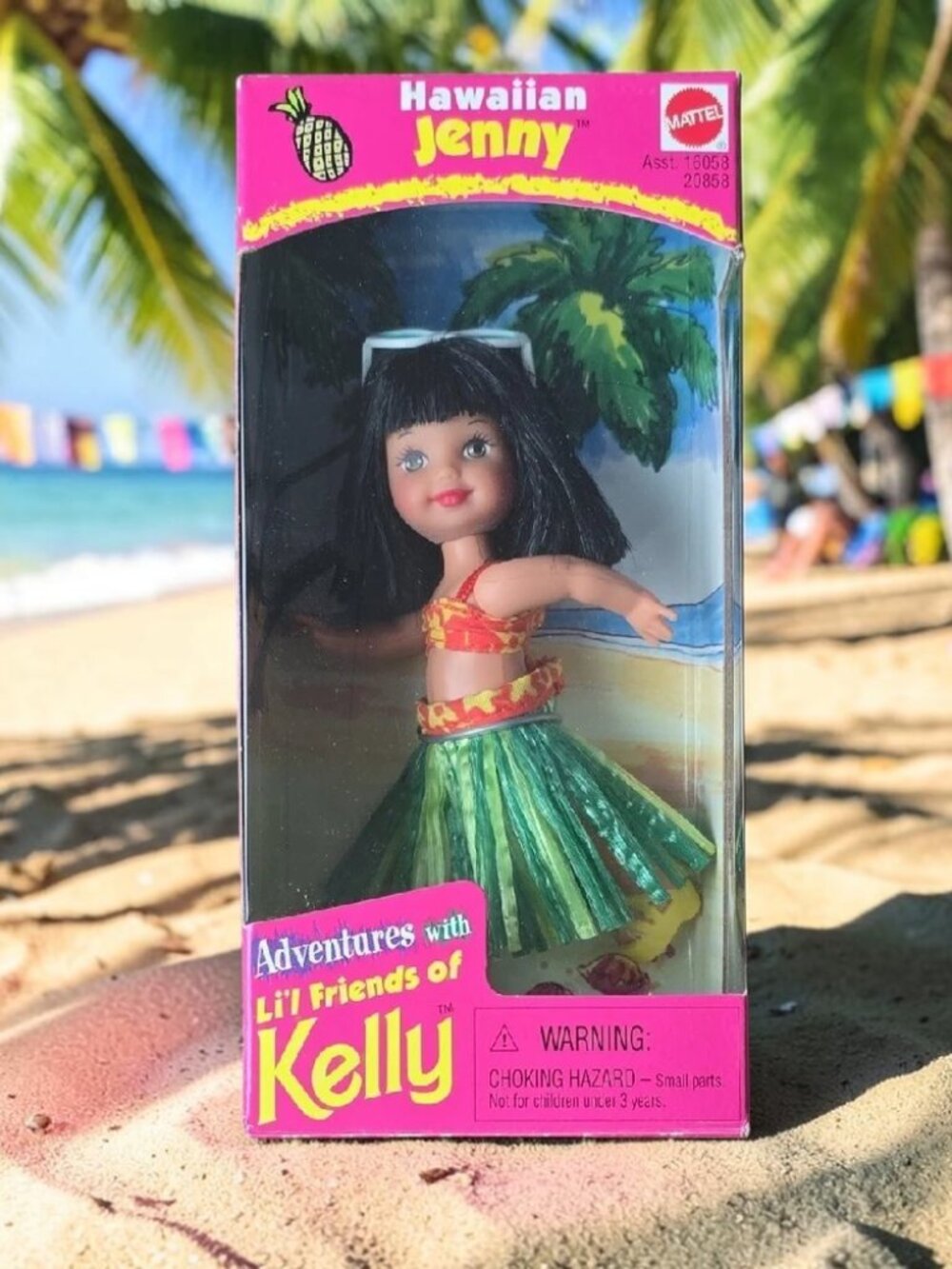 Mattel Hawaiian Jenny Doll Friends of Kelly - Picture 1 of 7
